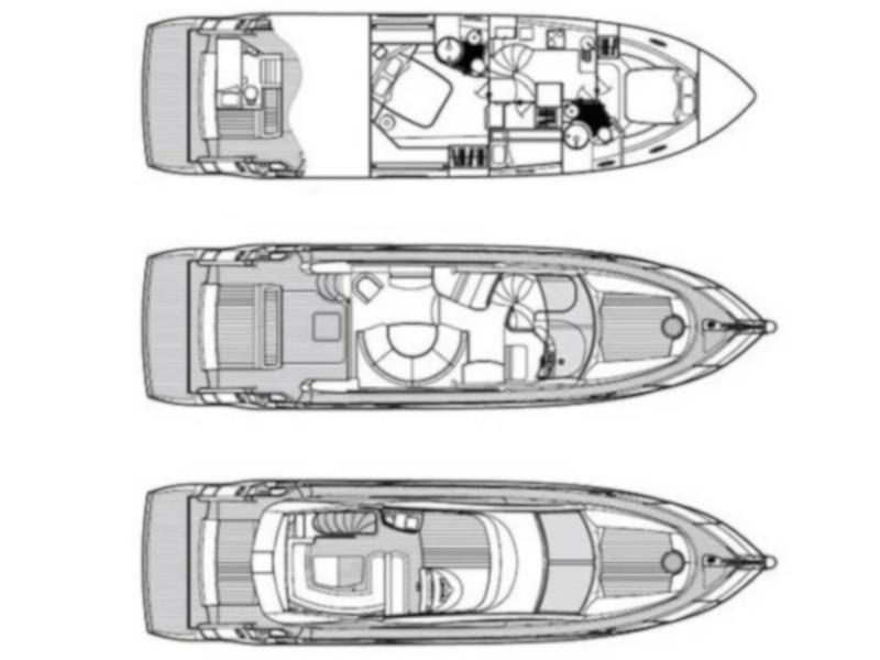 Book yachts online - motorboat - Sunseeker Manhattan 50 - FOREVER MAJA - rent