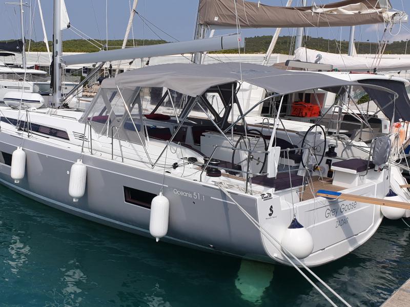 Book yachts online - sailboat - Oceanis 51.1 - GREY GOOSE  - rent