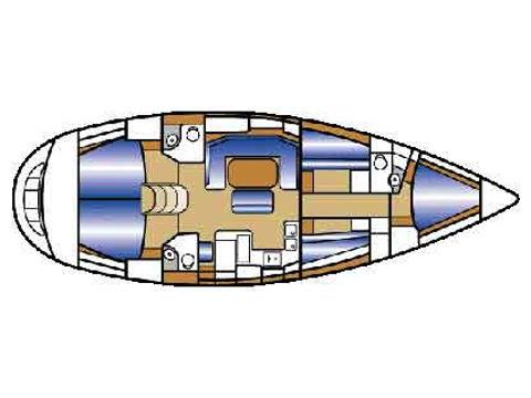 Book yachts online - sailboat - Bavaria 49 - Gaja - rent