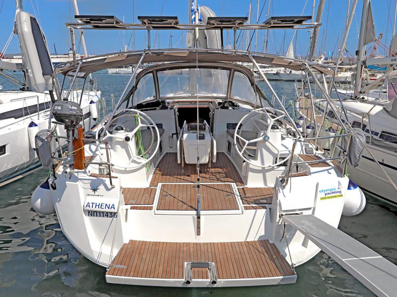 Book yachts online - sailboat - Sun Odyssey 479 - Athena - rent