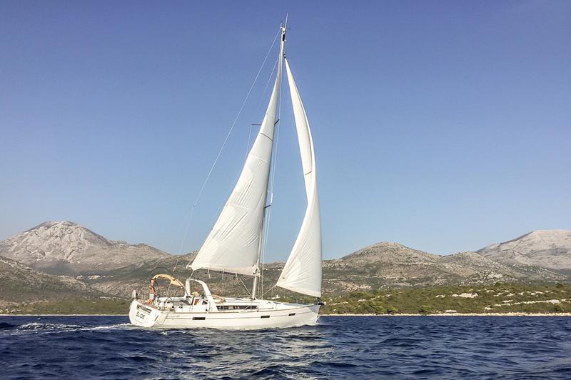 Book yachts online - sailboat - Oceanis 45 (4 cabs) - Slide - rent