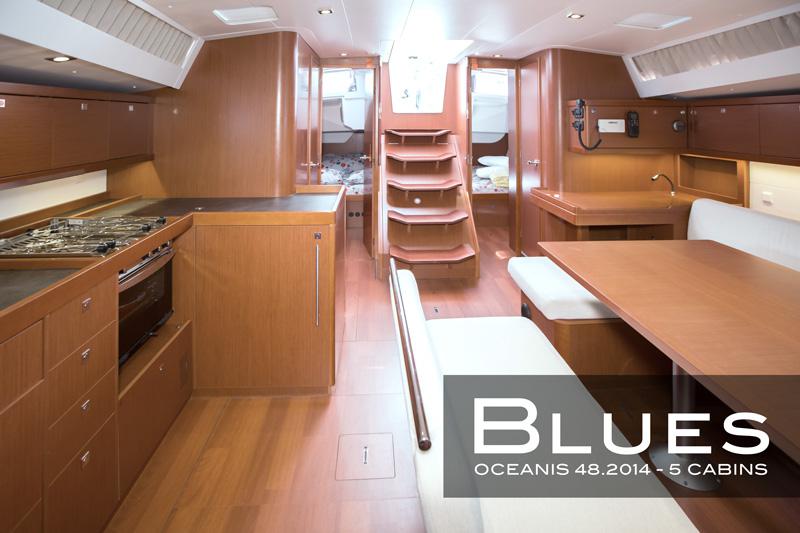 Book yachts online - sailboat - Oceanis 48 (5 cabins) - Blues - rent