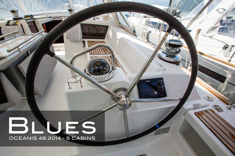 Book yachts online - sailboat - Oceanis 48 (5 cabins) - Blues - rent