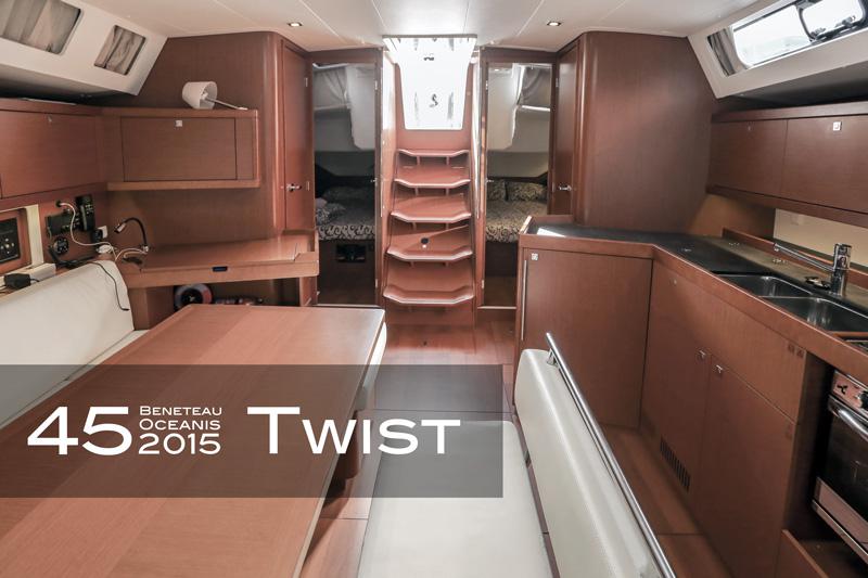 Book yachts online - sailboat - Oceanis 45 (4 cabs) - Twist - rent
