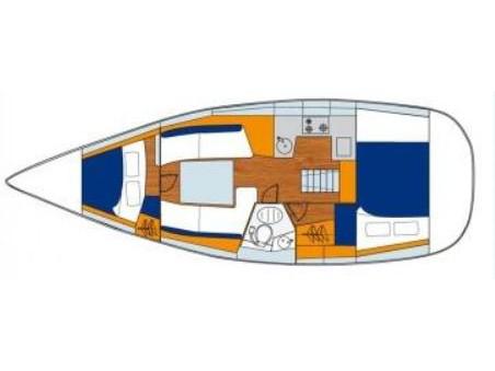 Book yachts online - sailboat - Sun Odyssey 32i - Ostraco - rent