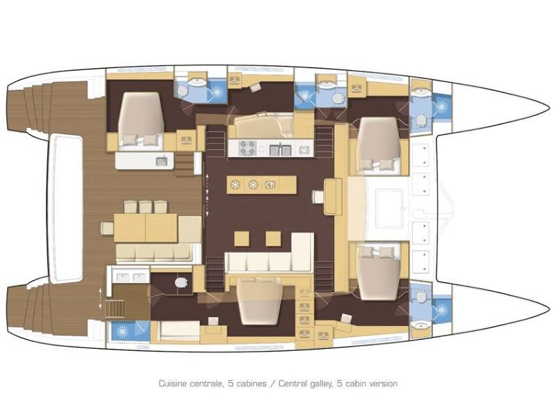 Book yachts online - powercatamaran - Lagoon 630 Power - ÄGIR - rent