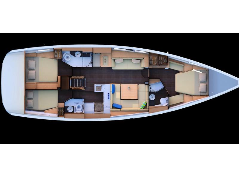 Book yachts online - sailboat - Jeanneau 51 - KATRINA - rent