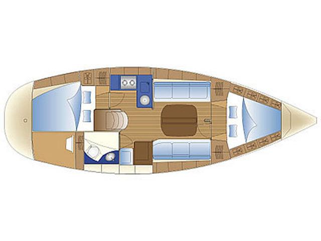Book yachts online - sailboat - Bavaria Cruiser 32 - Nenita - rent