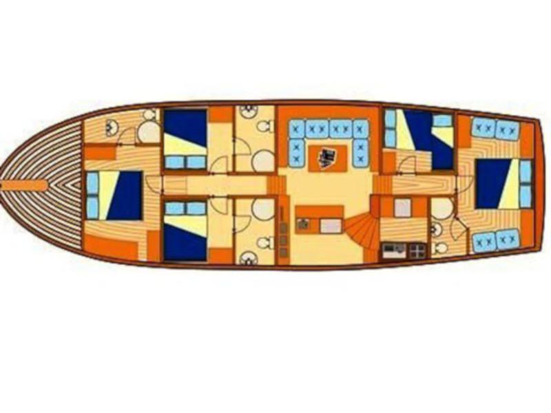 Book yachts online - other - 24M Luxury Gulet - Santa Maria - rent