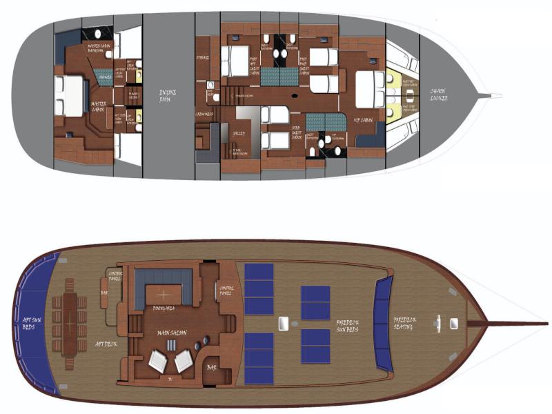 Book yachts online - other - Gulet Queen of Datca - Queen of Datca - rent