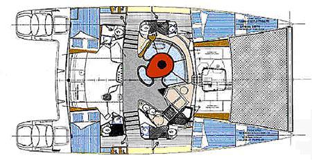 Book yachts online - catamaran - Belize 43 - EC- BEL-05-G - rent