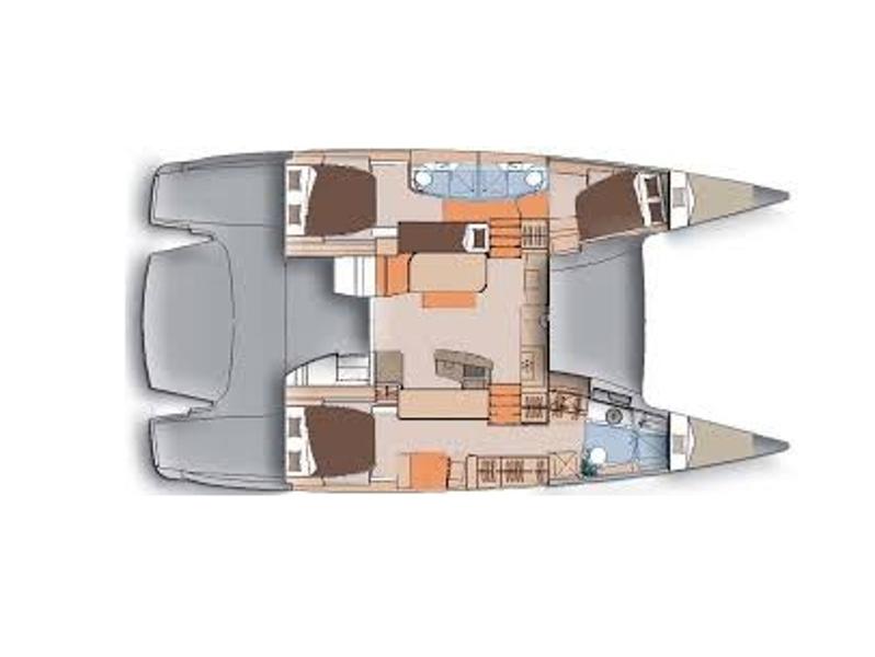 Book yachts online - catamaran - Salina 48 - EC- SAL-08-G - rent