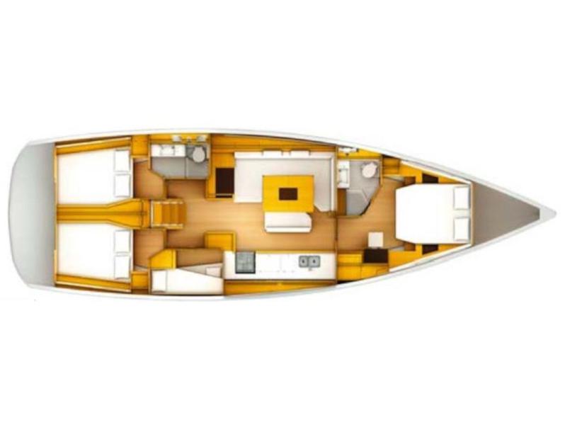 Book yachts online - sailboat - Sun Odyssey 519 - CL- 519-18-S - rent