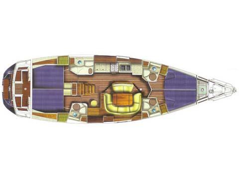 Book yachts online - sailboat - Sun Odyssey 49 - EC -S49-05-I - rent