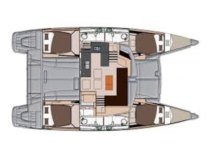 Book yachts online - catamaran - Helia 44 - CL- H44 15 CR - rent