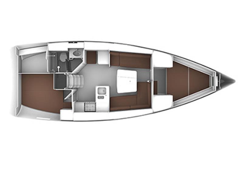 Book yachts online - sailboat - Bavaria Cruiser 37/2 cbs - CL- 37T-17-CR - rent