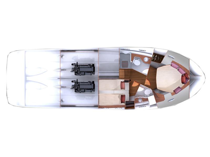 Book yachts online - motorboat - Antares 42 (2014) - ROKO V - rent