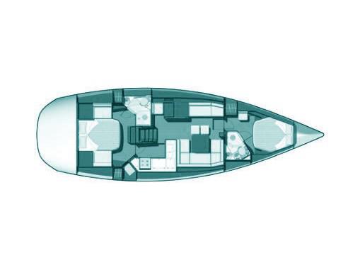 Book yachts online - sailboat - Sun Odyssey 45DS - Blue Dolphin - rent