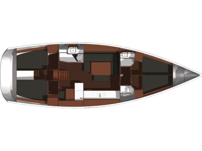 Book yachts online - sailboat - Dufour 450 GL - Trevi - rent