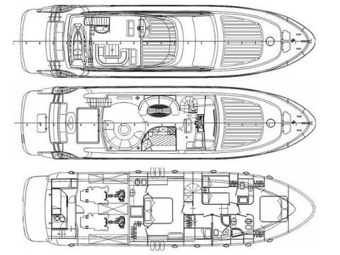 Book yachts online - motorboat - Abacus 70 Fly - Malibu - rent