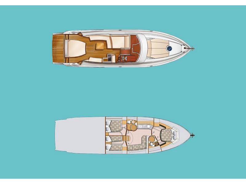 Book yachts online - motorboat - Azimut Atlantis 54 - Moonraker - rent