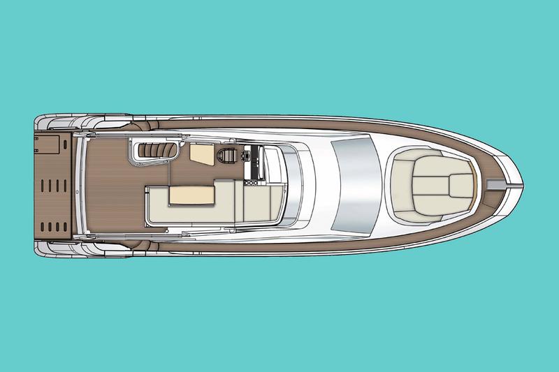 Book yachts online - motorboat - Azimut 55 Fly - MAWI - rent