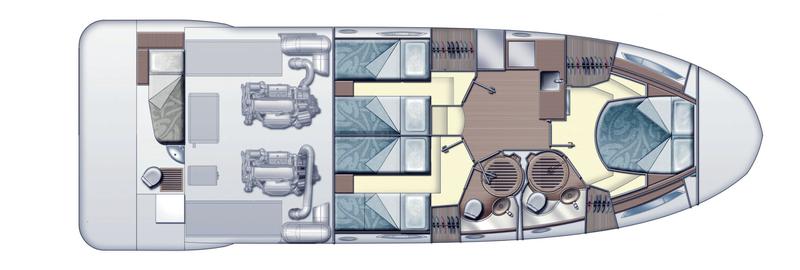 Book yachts online - motorboat - Azimut 47 Fly - Skyfall MY - rent