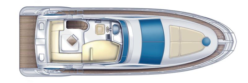 Book yachts online - motorboat - Azimut 47 Fly - Skyfall MY - rent