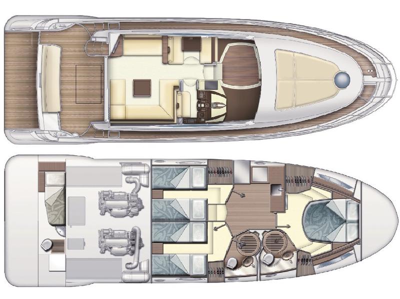 Book yachts online - motorboat - Azimut 47 Fly - Skyfall MY - rent