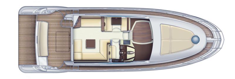 Book yachts online - motorboat - Azimut 47 Fly - Skyfall MY - rent