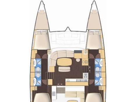 Book yachts online - catamaran - Lagoon 440 - Duende - rent