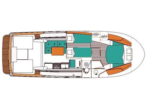 Book yachts online - motorboat - Antares 10.80 - Nina - rent