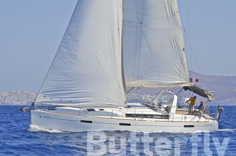 Book yachts online - sailboat - Oceanis 45 - Butterfly - rent