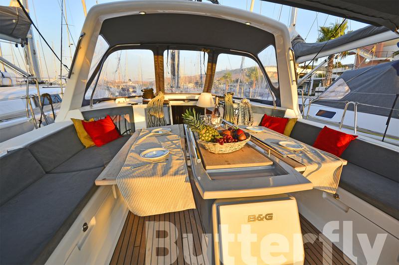Book yachts online - sailboat - Oceanis 45 - Butterfly - rent