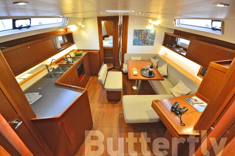 Book yachts online - sailboat - Oceanis 45 - Butterfly - rent