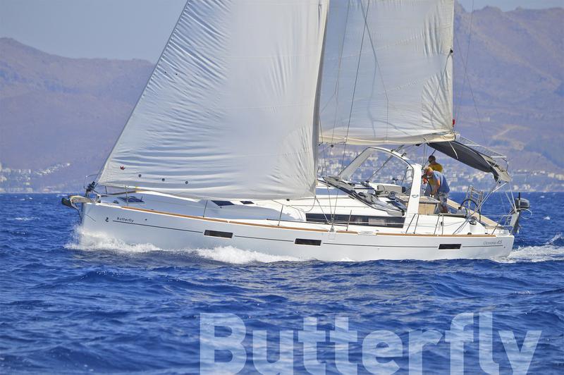 Book yachts online - sailboat - Oceanis 45 - Butterfly - rent