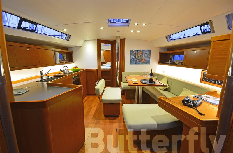Book yachts online - sailboat - Oceanis 45 - Butterfly - rent