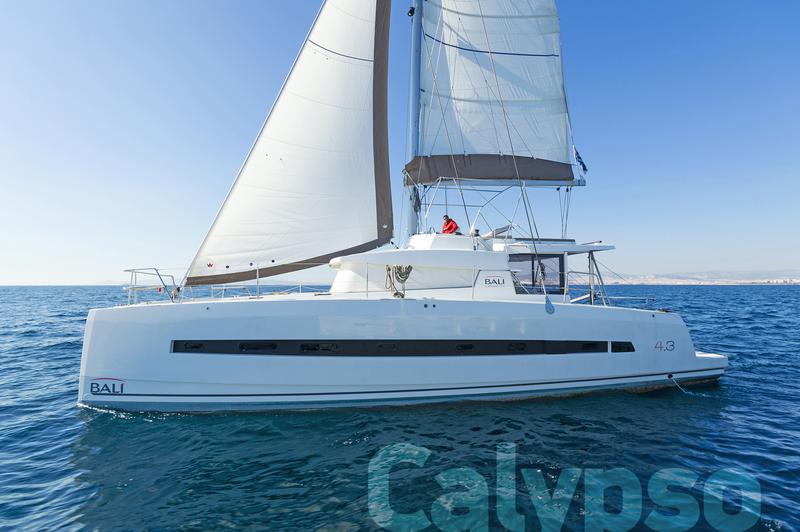 Book yachts online - catamaran - Bali 4.3 A/C &amp; GEN - CALYPSO BALI 4.3 - rent