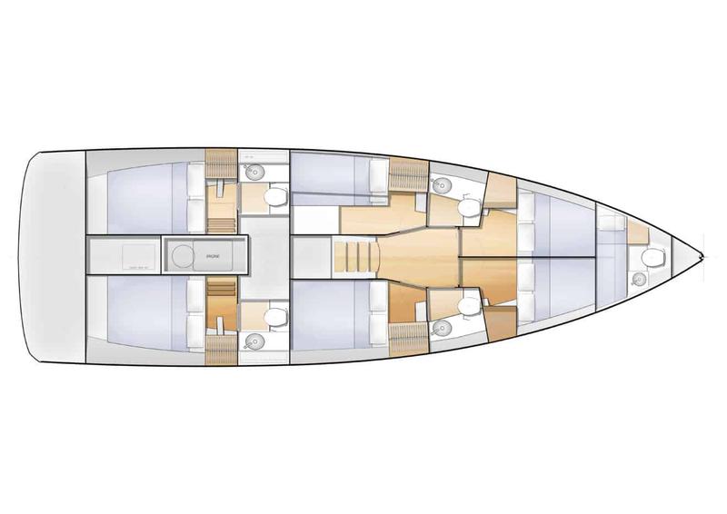Book yachts online - sailboat - Sun Loft 47 - SUN LOFT 47_KOS - rent