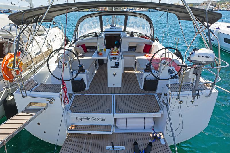 Book yachts online - sailboat - Sun Odyssey 490 - CAPTAIN GEORGE - rent