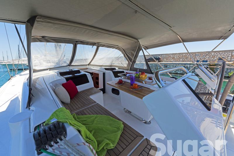 Book yachts online - sailboat - Hanse 455 - SUGAR - rent