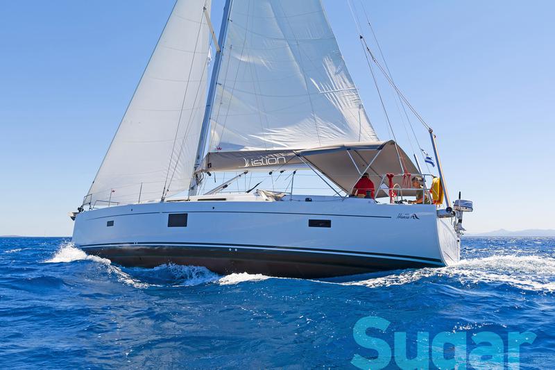 Book yachts online - sailboat - Hanse 455 - SUGAR - rent