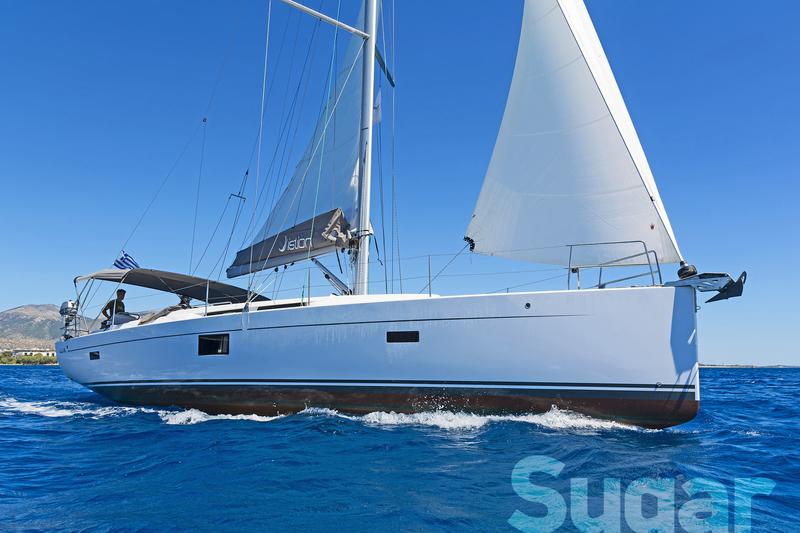 Book yachts online - sailboat - Hanse 455 - SUGAR - rent
