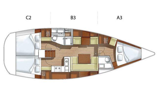 Book yachts online - sailboat - Hanse 400. - AEOLUS - rent