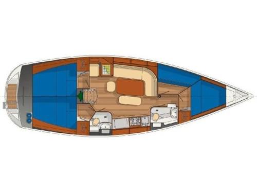 Book yachts online - sailboat - Delphia 40 - Penny Will - rent