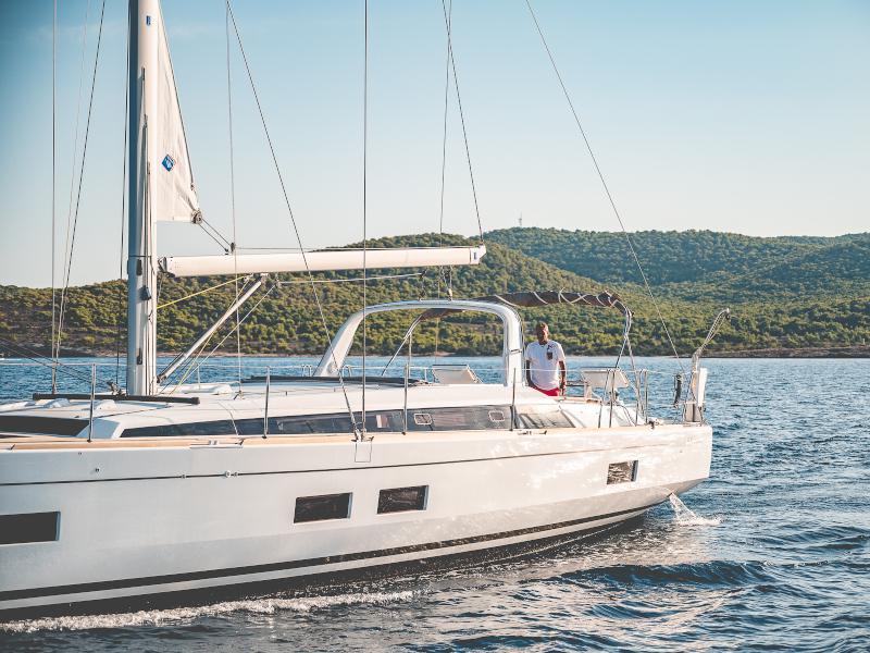 Book yachts online - sailboat - Oceanis 55.1 - Axis Mundi A/C-GEN-SOLAR-ELEC.WC - rent