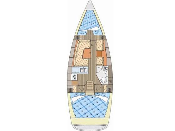 Book yachts online - sailboat - Elan 344 Impression - Wesilind - rent