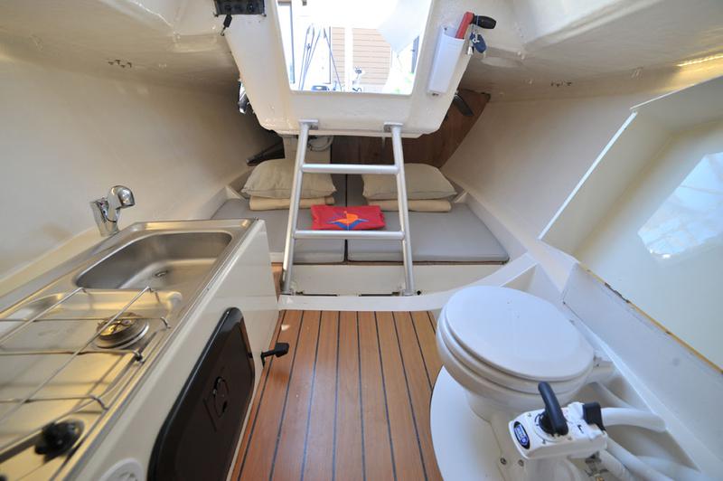 Book yachts online - sailboat - Beneteau 25 Platu - Athos - rent