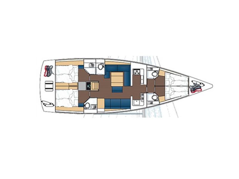 Book yachts online - sailboat - Dufour 512 GL - Dreamer - rent
