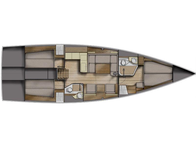 Book yachts online - sailboat - Azuree 46 - Profilo 2.0 - rent